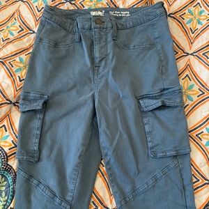 High Rise Blue Jegging